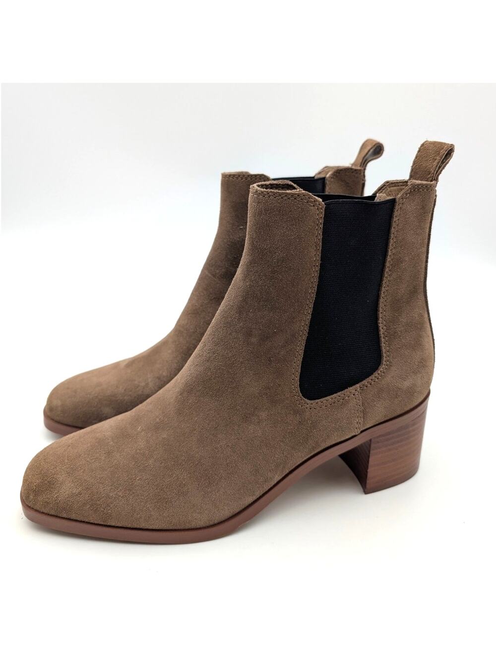 Steve Madden Rhiannon Chelsea Boots Women's Brown Suede Size US9.5M EU40
